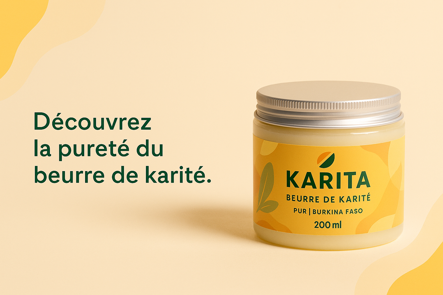 Découvrez la pureté du beurre de karité